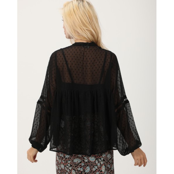 Γυναικείο σετ tunic και top ATTRATTIVO 9919635 μαύρο Γυναικεία