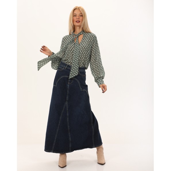 Γυναικεία tunic ATTRATTIVO 9919254 πράσινη Γυναικεία