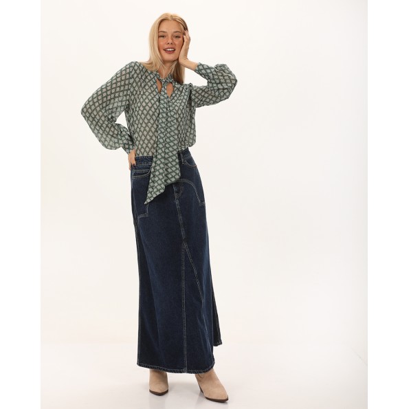 Γυναικεία tunic ATTRATTIVO 9919254 πράσινη Γυναικεία