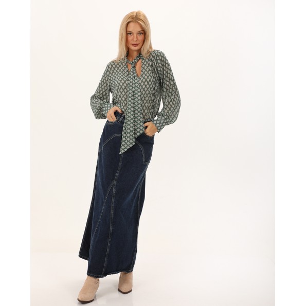 Γυναικεία tunic ATTRATTIVO 9919254 πράσινη Γυναικεία