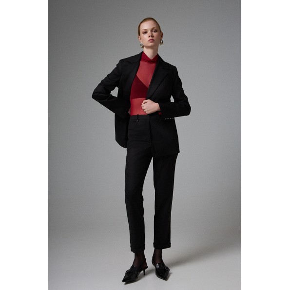 Γυναικείο σακάκι BILL COST 10-060792-0 μαύρο Γυναικεία