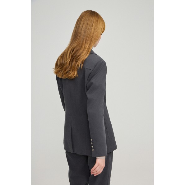 Γυναικείο σακάκι BILL COST 10-060792-0 γκρι Γυναικεία