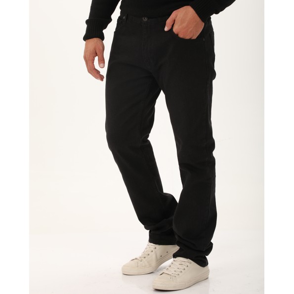 Ανδρικό jean παντελόνι DORS 2035015.C01 μαύρο Ανδρικά