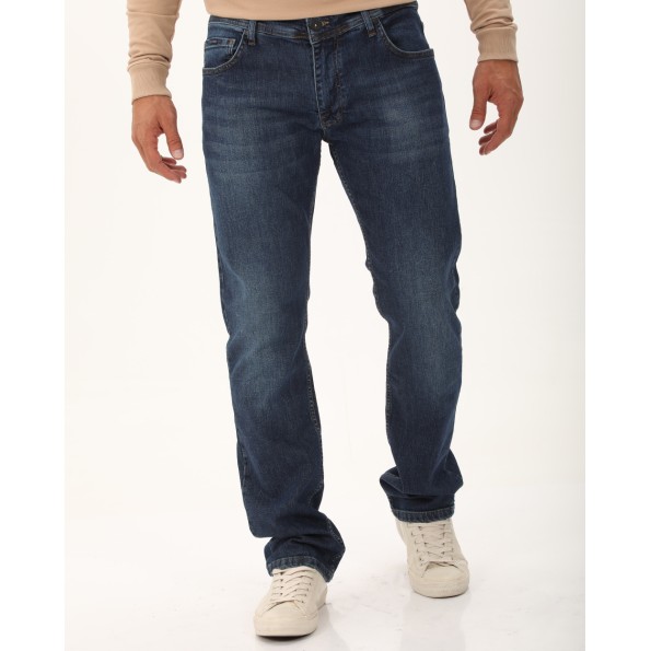 Ανδρικό jean παντελόνι DORS 2037020.C01 μπλε