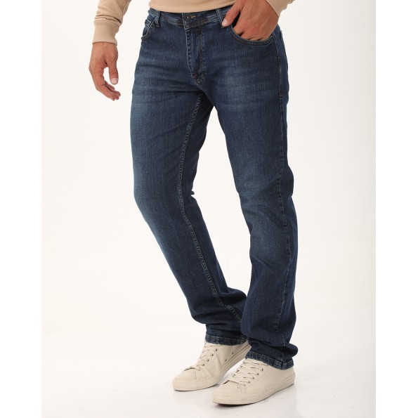 Ανδρικό jean παντελόνι DORS 2037020.C01 μπλε Ανδρικά