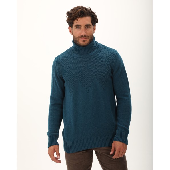 Ανδρικό πουλόβερ DORS 1235010.C02 μπλε