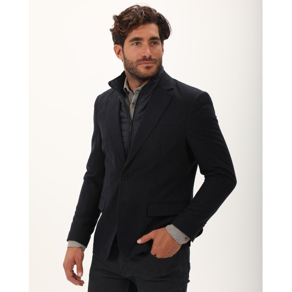 Ανδρικό σακάκι DORS 3137001.C01 ναυτικό μπλε Ανδρικά