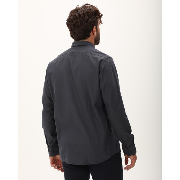 Ανδρικό πουκάμισο DORS 1037002.C06 ανθρακί Ανδρικά