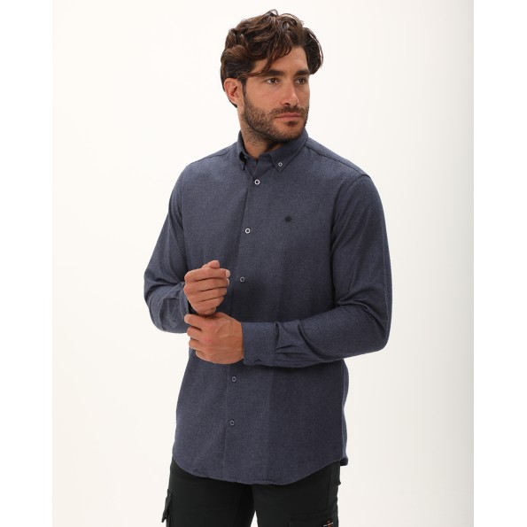 Ανδρικό πουκάμισο DORS 1037014.C01 μπλε Ανδρικά