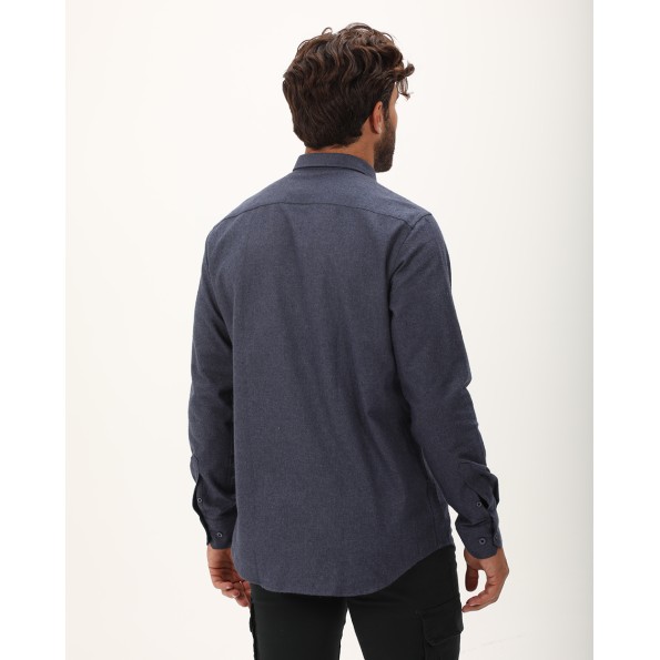 Ανδρικό πουκάμισο DORS 1037014.C01 μπλε Ανδρικά