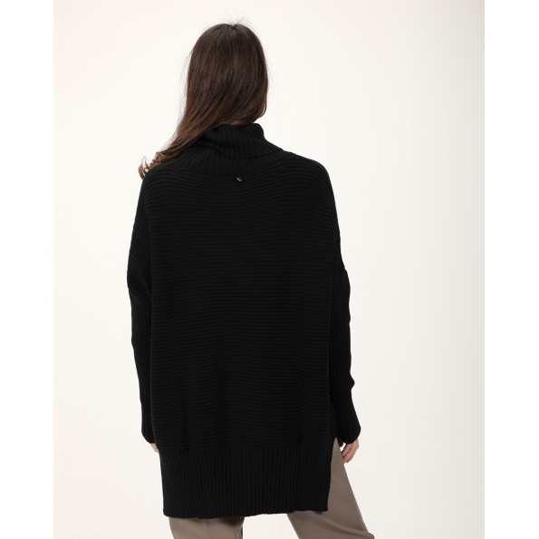 Γυναικείο πουλόβερ ALE 8P19379E μαύρο Γυναικεία