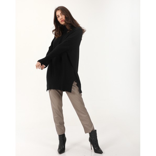 Γυναικείο πουλόβερ ALE 8P19379E μαύρο Γυναικεία
