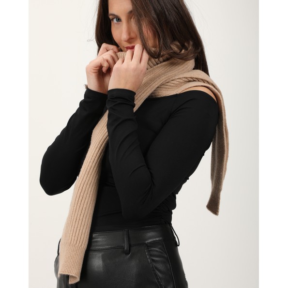 Γυναικείος γιακάς ATTRATTIVO 9J22313 μπεζ Γυναικεία