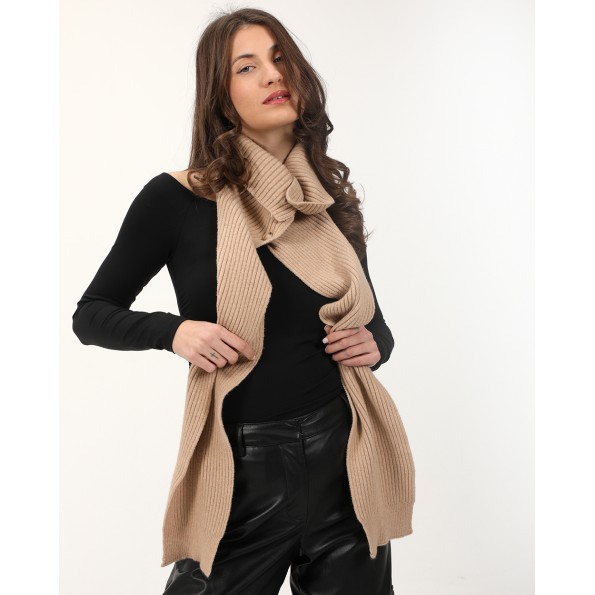 Γυναικείος γιακάς ATTRATTIVO 9J22313 μπεζ Γυναικεία