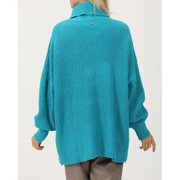 Γυναικείο πουλόβερ ATTRATTIVO 9P21272 μπλε Γυναικεία