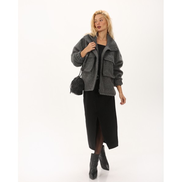 Γυναικεία τσάντα χιαστί ATTRATTIVO 9T22048 μαύρη Γυναικεία