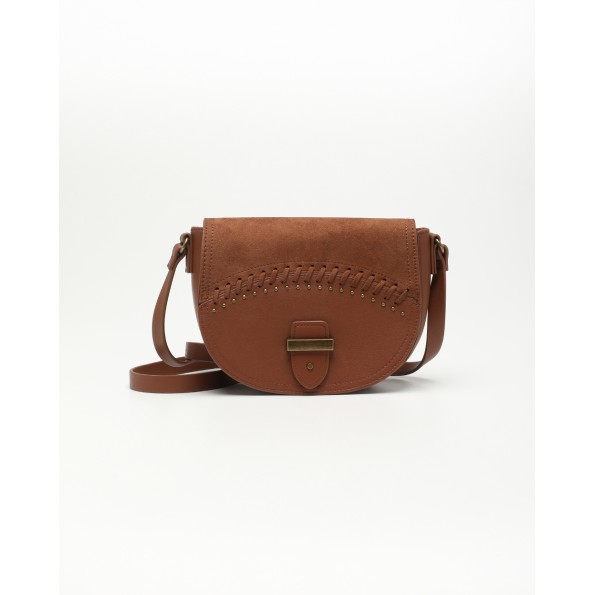 Γυναικεία τσάντα χιαστί ATTRATTIVO 9T22049 καφέ