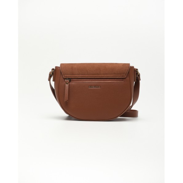 Γυναικεία τσάντα χιαστί ATTRATTIVO 9T22049 καφέ Γυναικεία