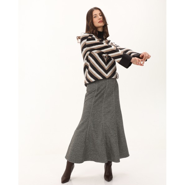 Γυναικείο πουλόβερ ATTRATTIVO 9P22091 πολύχρωμο Γυναικεία