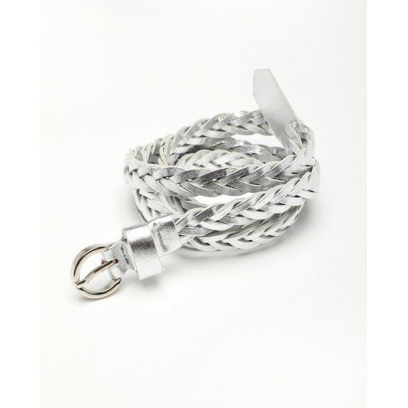 Γυναικεία ζώνη ATTRATTIVO 9Z14796G ασημί