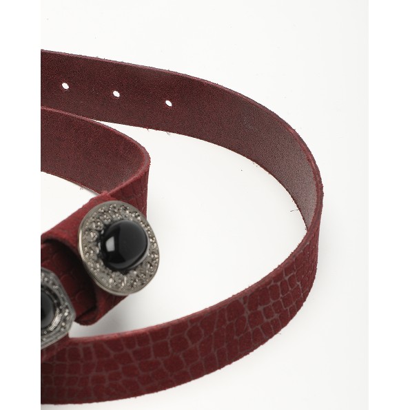 Γυναικεία ζώνη ATTRATTIVO 9Z22281 μπορντό Γυναικεία