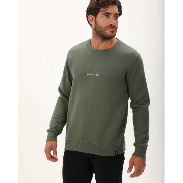 Ανδρική φούτερ μπλούζα VAN HIPSTER 72271 χακί Ανδρικά