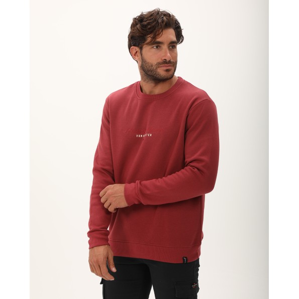 Ανδρική φούτερ μπλούζα VAN HIPSTER 72271 κόκκινη Ανδρικά