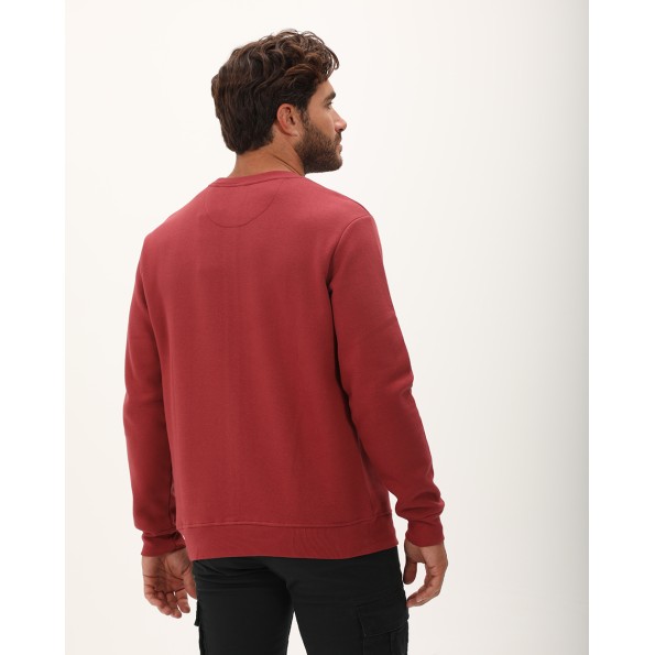 Ανδρική φούτερ μπλούζα VAN HIPSTER 72271 κόκκινη Ανδρικά