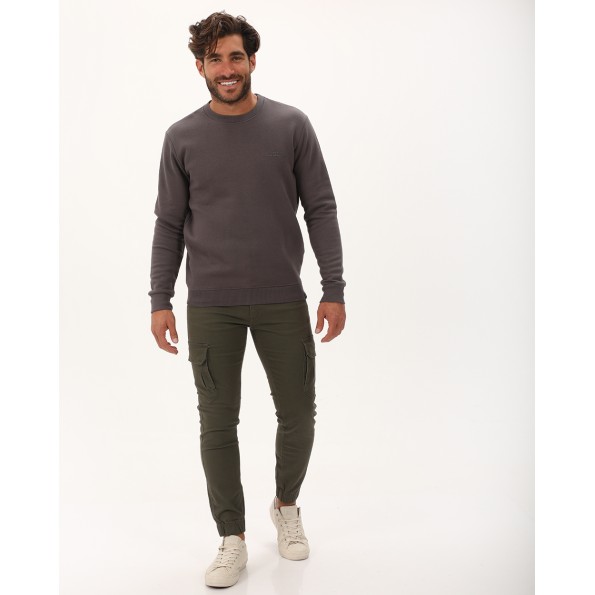 Ανδρική φούτερ μπλούζα VAN HIPSTER 72272 γκρι Ανδρικά