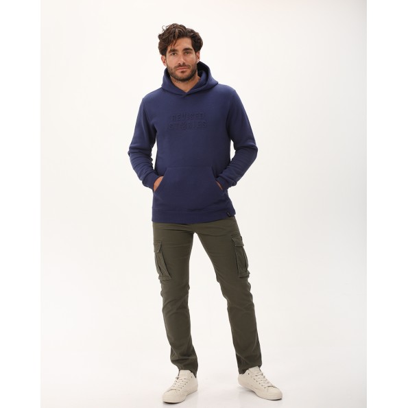 Ανδρική φούτερ μπλούζα VAN HIPSTER 72274 μπλε Ανδρικά