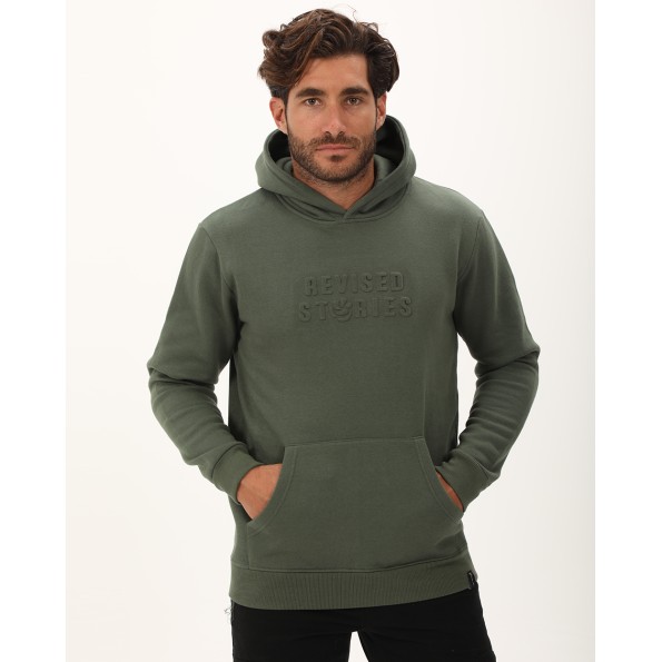 Ανδρική φούτερ μπλούζα VAN HIPSTER 72274 χακί