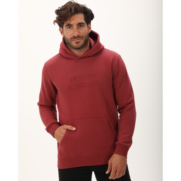 Ανδρική φούτερ μπλούζα VAN HIPSTER 72274 κόκκινη