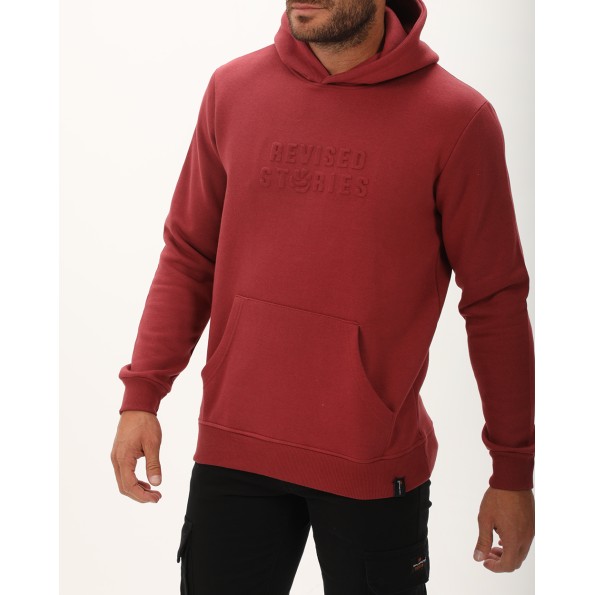 Ανδρική φούτερ μπλούζα VAN HIPSTER 72274 κόκκινη Ανδρικά