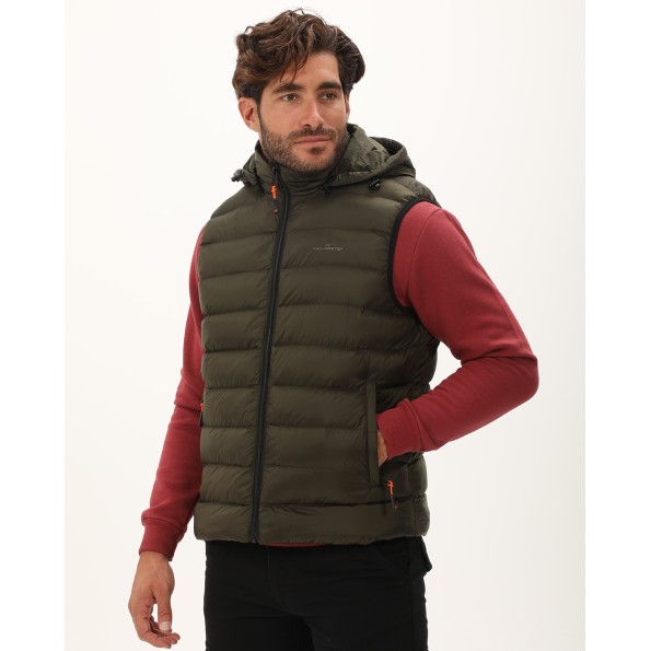 Ανδρικό αμάνικο μπουφάν VAN HIPSTER 72283 χακί Ανδρικά