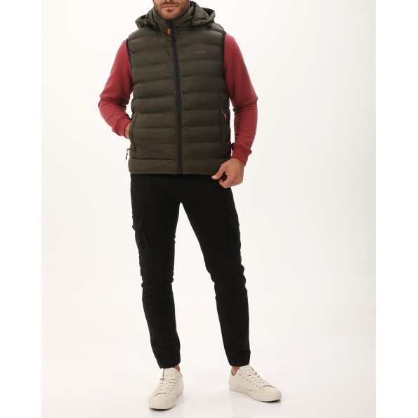 Ανδρικό αμάνικο μπουφάν VAN HIPSTER 72283 χακί Ανδρικά