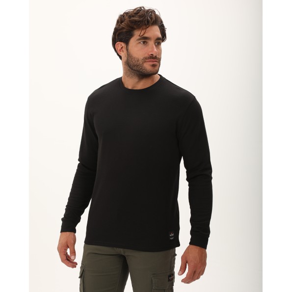 Ανδρική μπλούζα VAN HIPSTER 72308 μαύρη Ανδρικά