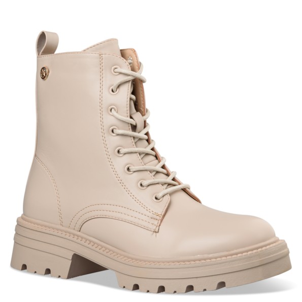 Γυναικεία μποτάκια αρβυλάκια ENVIE E23-20237 μπεζ Γυναικεία