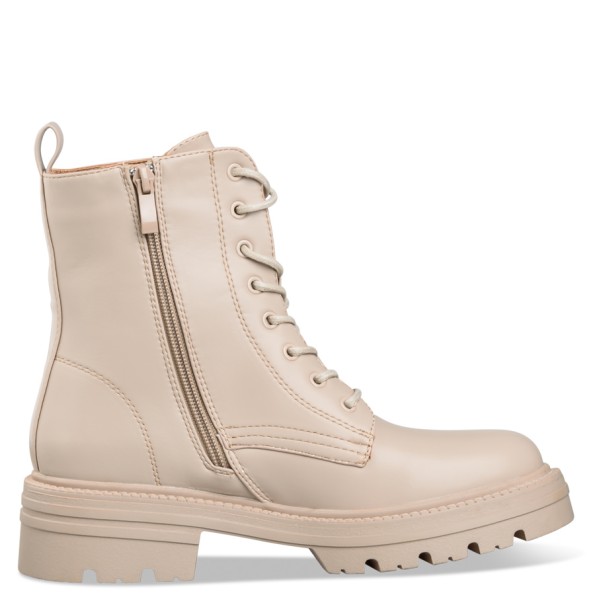 Γυναικεία μποτάκια αρβυλάκια ENVIE E23-20237 μπεζ Γυναικεία