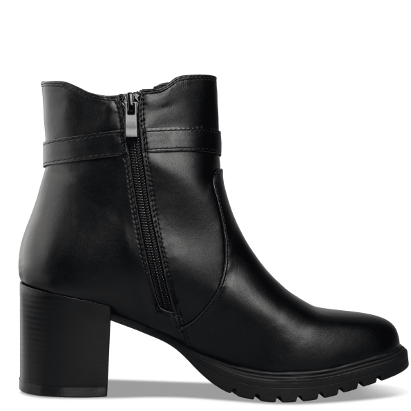 Γυναικεία μποτάκια MISS NV V57-20070 μαύρα Γυναικεία