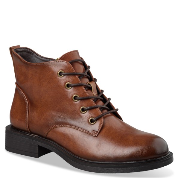 Γυναικεία μποτάκια MISS NV V63-20200 καφέ Γυναικεία