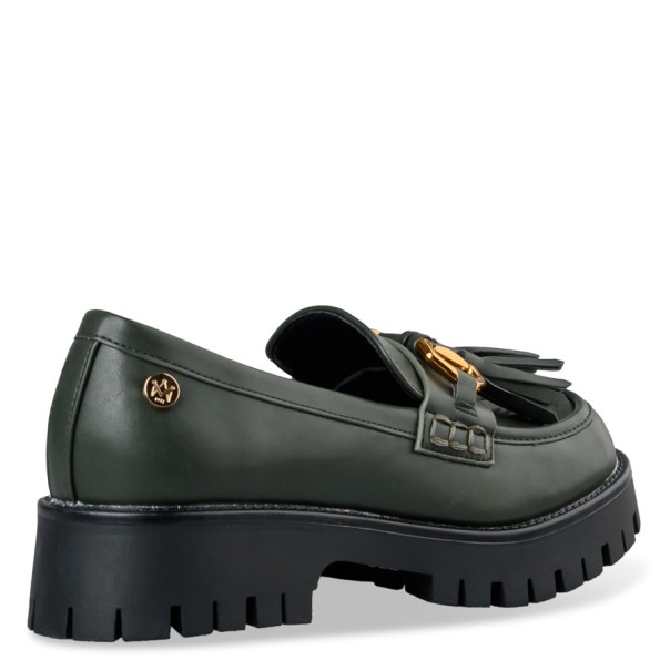 Γυναικεία loafers ENVIE E32-20030 χακί Γυναικεία