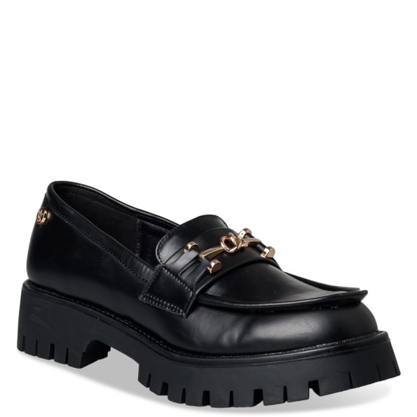 Γυναικεία loafers ENVIE E65-20292 μαύρα Γυναικεία
