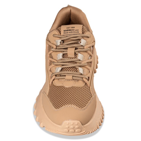 Γυναικεία sneakers MAIRIBOO M34-20617 μπεζ Γυναικεία