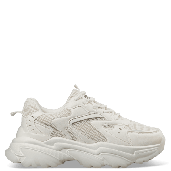 Γυναικεία chunky sneakers MAIRIBOO M34-21850 λευκά