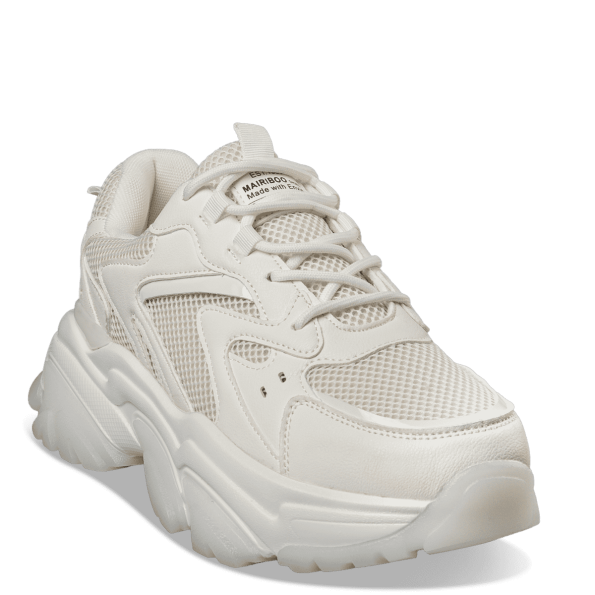 Γυναικεία chunky sneakers MAIRIBOO M34-21850 λευκά Γυναικεία