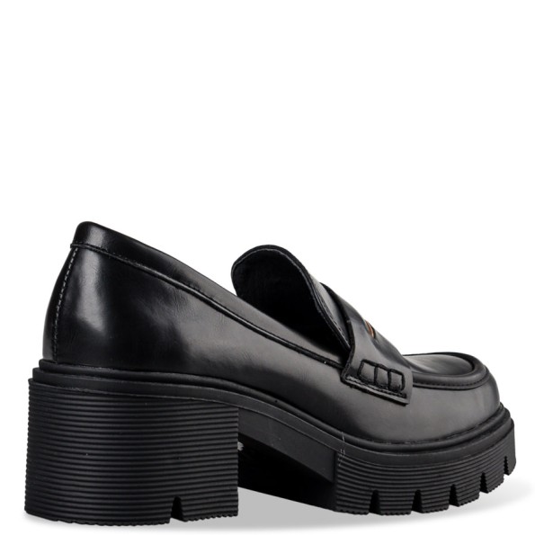 Γυναικεία loafers ENVIE E10-20459 μαύρα Γυναικεία