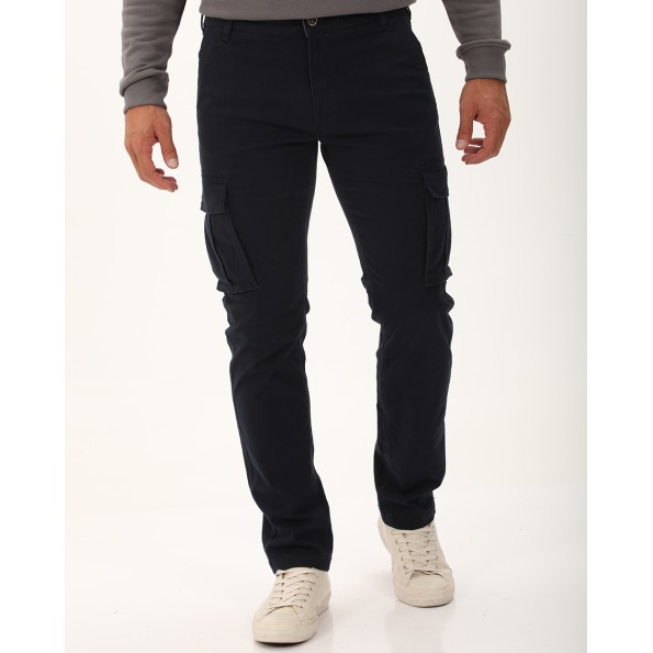 Ανδρικό cargo παντελόνι VAN HIPSTER 72353 ναυτικό μπλε