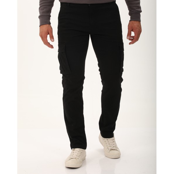 Ανδρικό cargo παντελόνι VAN HIPSTER 72353 μαύρο