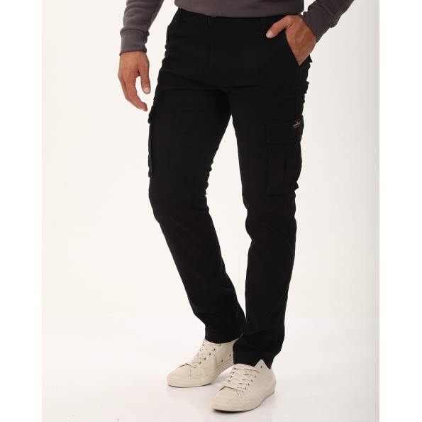 Ανδρικό cargo παντελόνι VAN HIPSTER 72353 μαύρο Ανδρικά