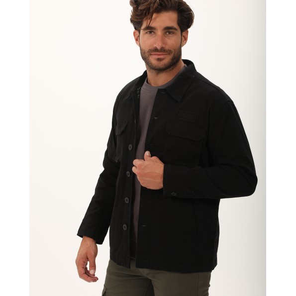 Ανδρικό overshirt jacket VAN HIPSTER 72354 μαύρο Ανδρικά